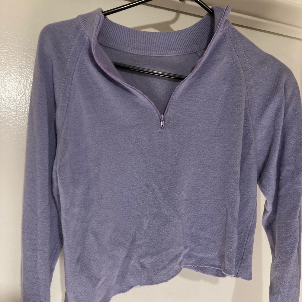 Cropped sweater